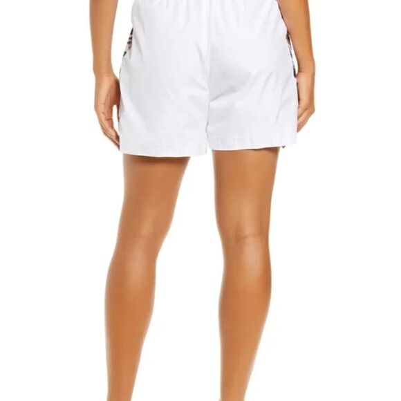 Nike Sportswear NSW Agassi Vibes Women's Casual Shorts White Black DM8302 100 - Picture 13 of 13